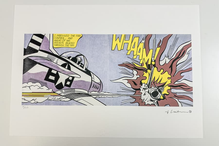 Lithografie nach Roy Liechtenstein, limitiert